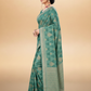 Viyona Blue Silk,Jacquard saree - PL-201