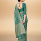 Viyona Blue Silk,Jacquard saree - PL-201