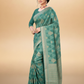 Viyona Blue Silk,Jacquard saree - PL-201