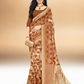 Viyona Brown Silk,Jacquard saree - PL-203