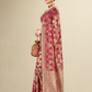 Viyona Maroon Silk,Jacquard saree - PL-204