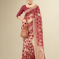 Viyona Maroon Silk,Jacquard saree - PL-204