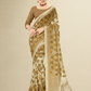 Viyona Brown Silk,Jacquard saree - PL-205