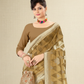Viyona Brown Silk,Jacquard saree - PL-205