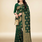 Viyona Green Silk,Jacquard saree - PL-210