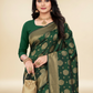 Viyona Green Silk,Jacquard saree - PL-210