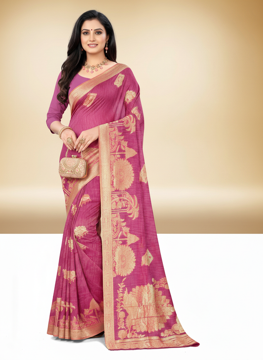Viyona Mavue Silk,Jacquard saree - PL-211