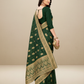 Viyona Green Silk,Jacquard saree - PL-218