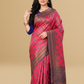 Viyona Pink Silk,Jacquard saree - PL-242
