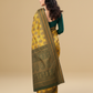 Viyona Mustard Silk,Jacquard saree - PL-243