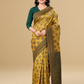 Viyona Mustard Silk,Jacquard saree - PL-243