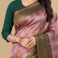 Viyona Pink Silk,Jacquard saree - PL-244