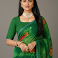 Green Chiffon Printed Saree - RangaRang-1004