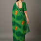 Green Chiffon Printed Saree - RangaRang-1004