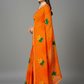 Orange Chiffon Printed Saree - RangaRang-1006