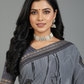 Grey Georgette Printed Saree - Rangtari-2-2006