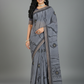 Grey Georgette Printed Saree - Rangtari-2-2006