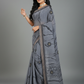Grey Georgette Printed Saree - Rangtari-2-2006