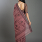 Mauve Georgette Printed Saree - Rangtari-2-2007