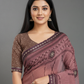 Mauve Georgette Printed Saree - Rangtari-2-2007