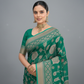 Green Viscose Printed Saree - Sitarabrasso-01-1005