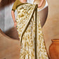Green Chiffon Printed Saree - SonaSona-1006