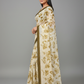 Green Chiffon Printed Saree - SonaSona-1006