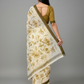 Green Chiffon Printed Saree - SonaSona-1006